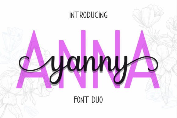 Anna Yanny Font: Elegant Script for Web Design