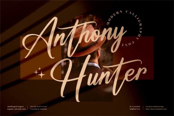 Anthony Hunter: A Luxurious Handwritten Font