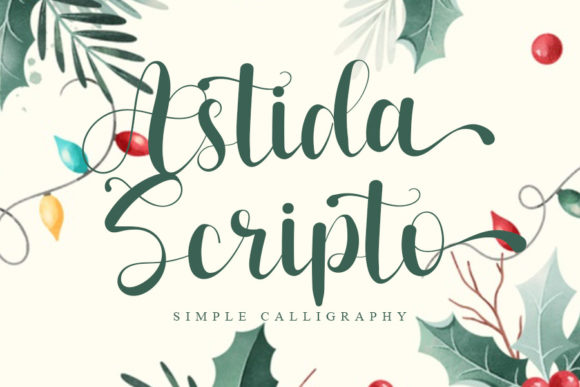 Astida Scripto: A Luxurious Script Font