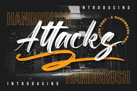Attacks: A Bold Font for Business Branding