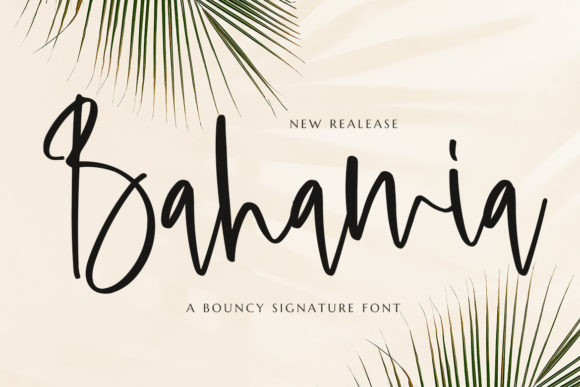 Bahamia: A Flowing Script Font for Modern Marketing