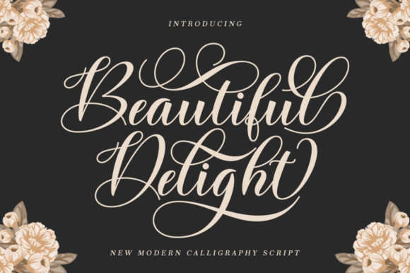 Beautiful Delight Font for Elegant Design