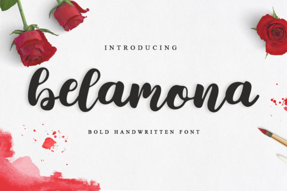 Belamona: A Luxurious Script Font