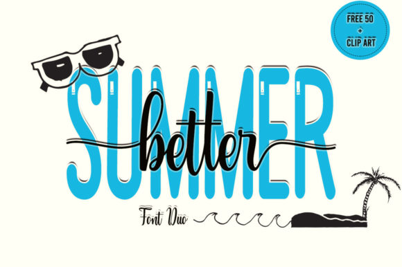 Better Summer Font for Editorial Design