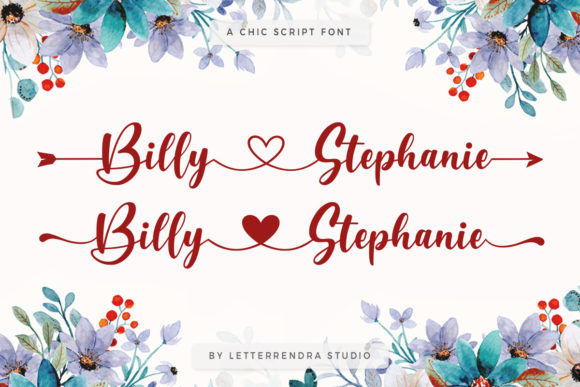 Billy Stephanie Font Review