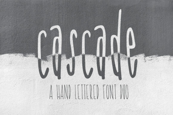 Cascade: A Handwritten Font for Web Design