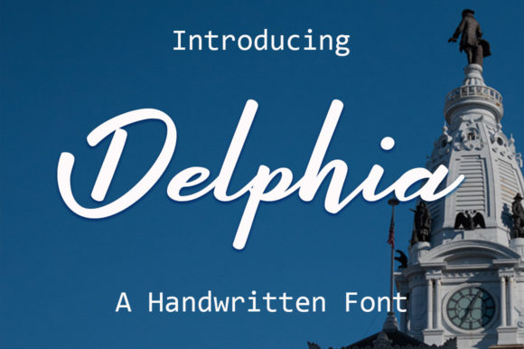 Delphia: A Script Font for Elegant Design