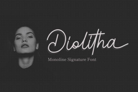 Diolitha: A Refined Script Font for Modern Design