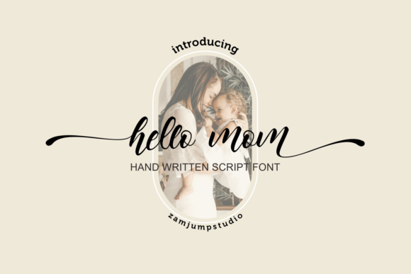 Hello Mom Font for Web Design
