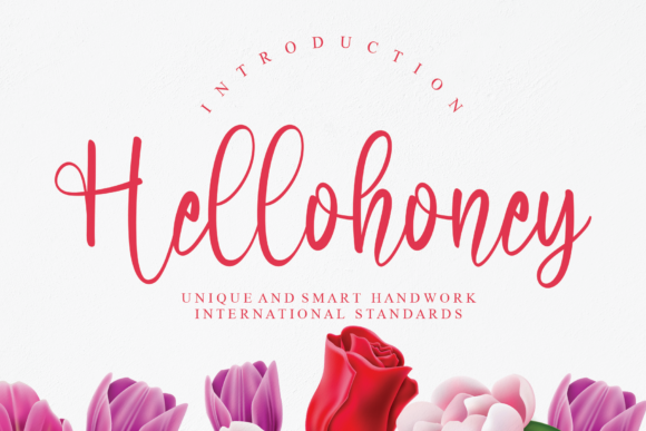 Hellohoney Font: Handwritten Elegance for Editorial Design