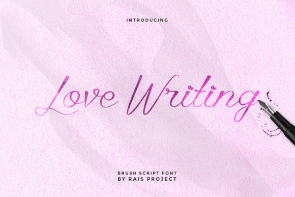 Love Writing Font for Creative Projects