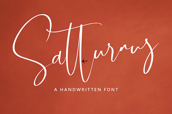 Satturnus: A Stylish Script Font