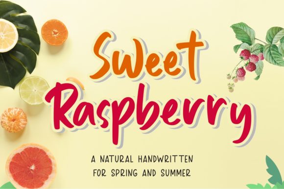 Sweet Raspberry Font for Elegant Design