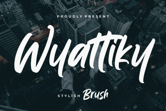 Wyattiky: A Cool Handwritten Font for Web Design